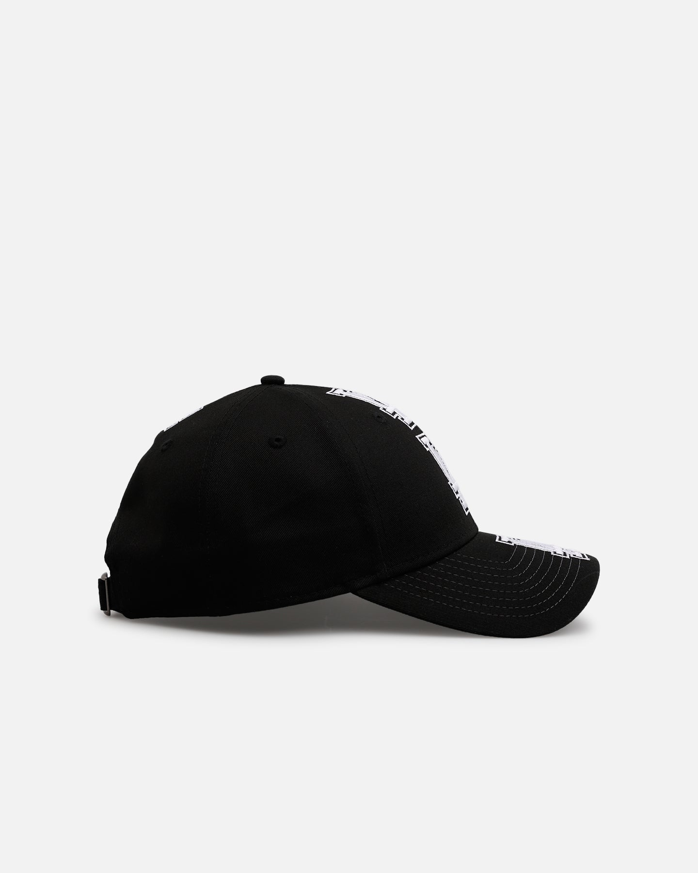 New Era Los Angeles Dodgers 'Spine' 9FORTY A-Frame Strapback Black New Era Los Angeles Dodgers 'Spine' 9FORTY A-Frame Strapback Black