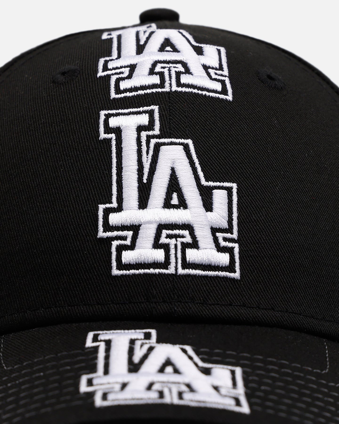 New Era Los Angeles Dodgers 'Spine' 9FORTY A-Frame Strapback Black