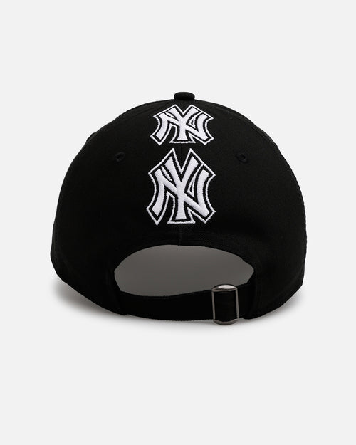 New Era New York Yankees 'Spine' 9FORTY A-Frame Strapback Black/White