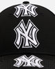 New Era New York Yankees 'Spine' 9FORTY A-Frame Strapback Black/White