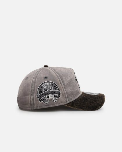 New Era Houston Astros 'Washed Storm Gray' 9FORTY A-Frame Snapback Gray