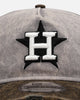 New Era Houston Astros 'Washed Storm Gray' 9FORTY A-Frame Snapback Gray