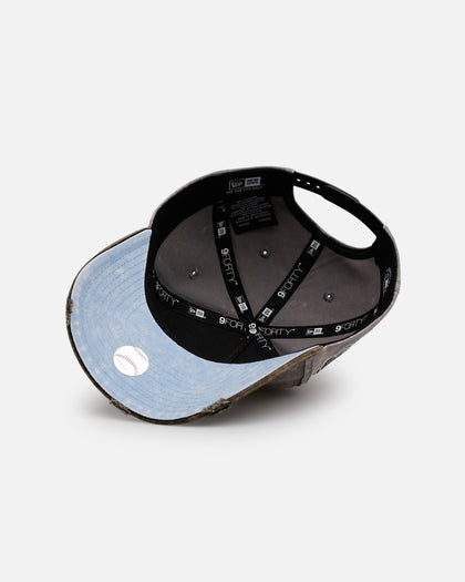 New Era Houston Astros 'Washed Storm Gray' 9FORTY A-Frame Snapback Gray