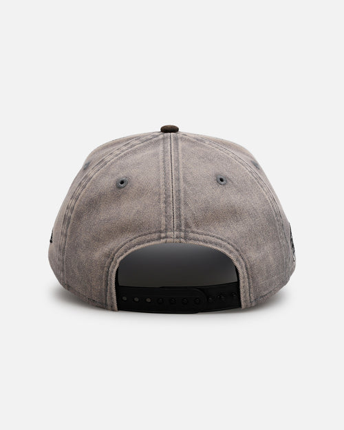 New Era Chicago Bulls 'Washed Storm Gray' 9FORTY A-Frame Snapback Gray