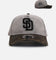New Era San Diego Padres 'Washed Storm Gray' 9FORTY A-Frame Snapback Gray