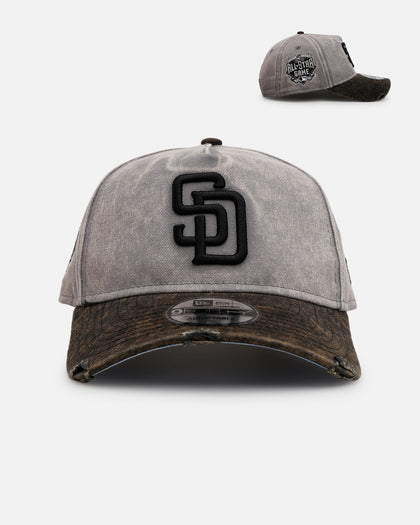 New Era San Diego Padres 'Washed Storm Gray' 9FORTY A-Frame Snapback Gray