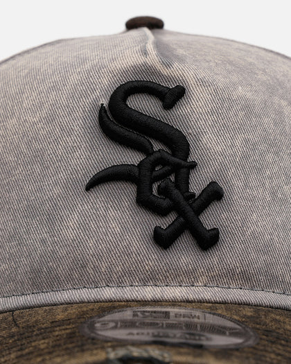 New Era Chicago White Sox 'Washed Storm Gray' 9FORTY A-Frame Snapback Gray