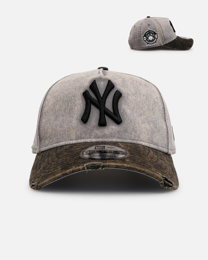 New Era New York Yankees 'Washed Storm Gray' 9FORTY A-Frame Snapback Gray