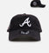 New Era Atlanta Braves 'Washed Team Color' Unstructured 9FORTY A-Frame Snapback Official Team Color