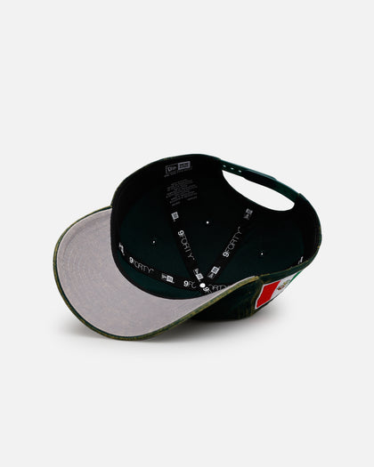 New Era Mexico National Baseball Team 'Washed Team Color' Unstructured 9FORTY A-Frame Snapback Official Team Color