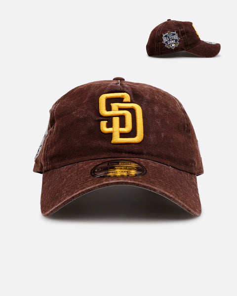 応援グッズ San Diego Padres New Era 9FORTY MLB Hat San Diego Padres New Era MLB 9FORTY 940 Adjustable A-Frame