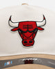 Pro Standard Chicago Bulls 'Signature Suede' Pro Pinch Strapback Eggshell