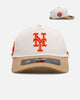 Pro Standard New York Mets 'Signature Suede' Pro Pinch Strapback Eggshell
