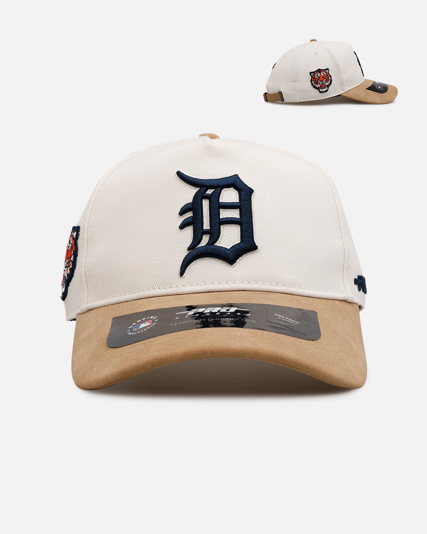 Pro Standard Detroit Tigers 'Signature Suede' Pro Pinch Strapback