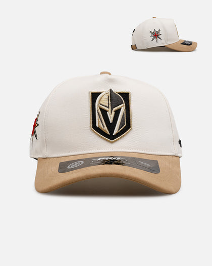 Pro Standard Vegas Golden Knights 'Signature Suede' Pro Pinch Strapback Eggshell