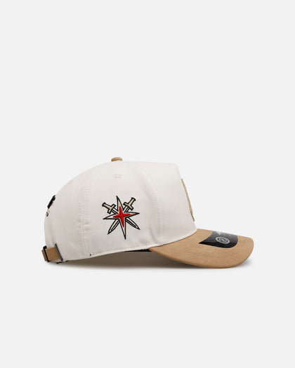 Pro Standard Vegas Golden Knights 'Signature Suede' Pro Pinch Strapback Eggshell