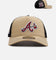 New Era Atlanta Braves 'Vintage Truckers' 9FORTY A-Frame Trucker Snapback Vegas Gold
