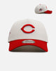 New Era Cincinnati Reds 'Team Color Visor' 9FORTY A-Frame Snapback Chrome/Official Team Color