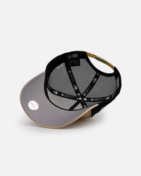 New Era Los Angeles Dodgers 'Vintage Truckers' 9FORTY A-Frame Trucker Snapback Vegas Gold