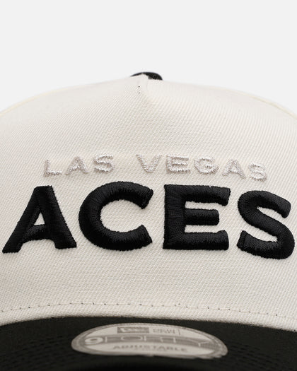New Era Las Vegas Aces 'Aces' 9FORTY A-Frame Snapback Chrome/Black