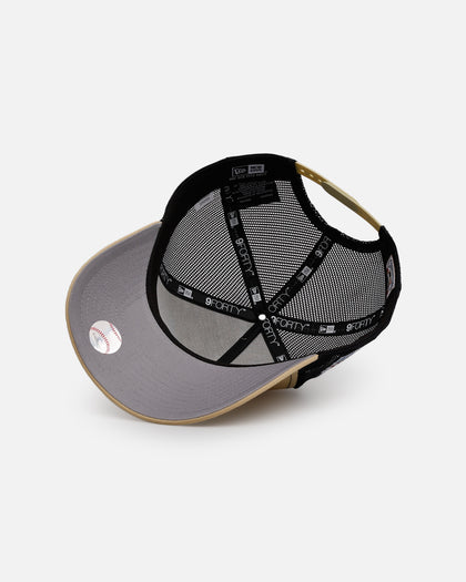 New Era Florida Marlins 'Vintage Truckers' 9FORTY A-Frame Trucker Snapback Vegas Gold