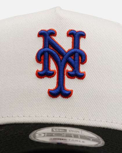 New Era New York Mets 'Team Color Visor' 9FORTY A-Frame Snapback Chrome/Official Team Color