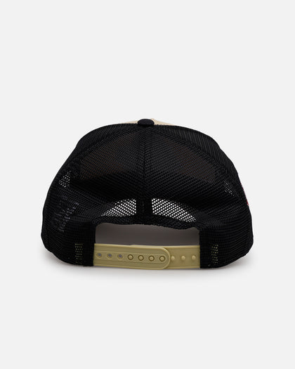 New Era San Diego Padres 'Vintage Truckers' 9FORTY A-Frame Trucker Snapback Vegas Gold