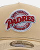 New Era San Diego Padres 'Vintage Truckers' 9FORTY A-Frame Trucker Snapback Vegas Gold