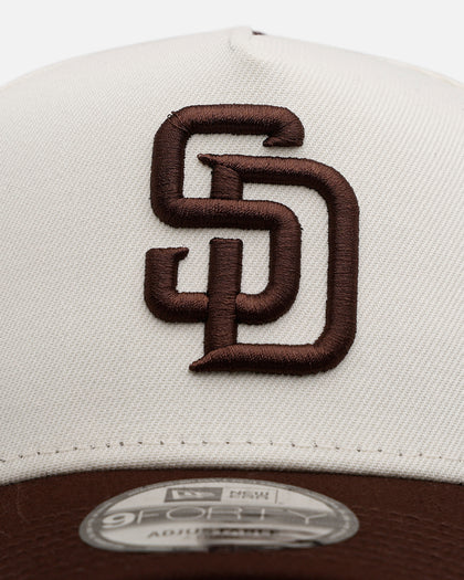 New Era San Diego Padres 'Team Color Visor' 9FORTY A-Frame Snapback Chrome/Official Team Color