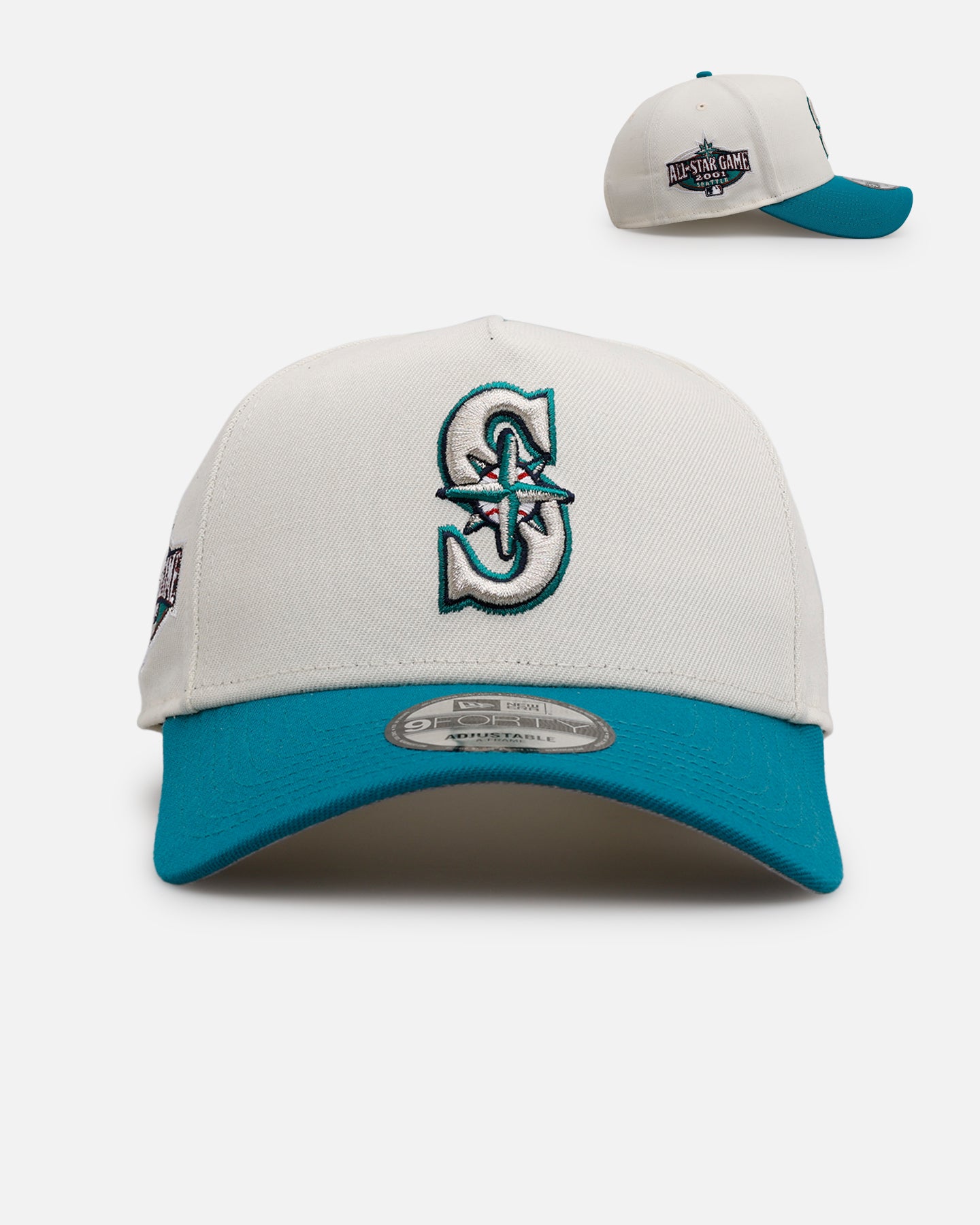 New Era Seattle Mariners 'Team Color Visor' 9FORTY A-Frame