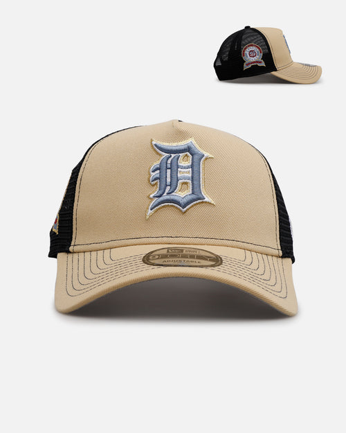 New Era Detroit Tigers 'Vintage Truckers' 9FORTY A-Frame Trucker Snapback Vegas Gold