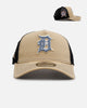 New Era Detroit Tigers 'Vintage Truckers' 9FORTY A-Frame Trucker Snapback Vegas Gold