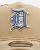 New Era Detroit Tigers 'Vintage Truckers' 9FORTY A-Frame Trucker Snapback Vegas Gold
