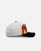 Mitchell & Ness Chicago Bulls 'Flametooth' Pro Pinch Snapback White/Black
