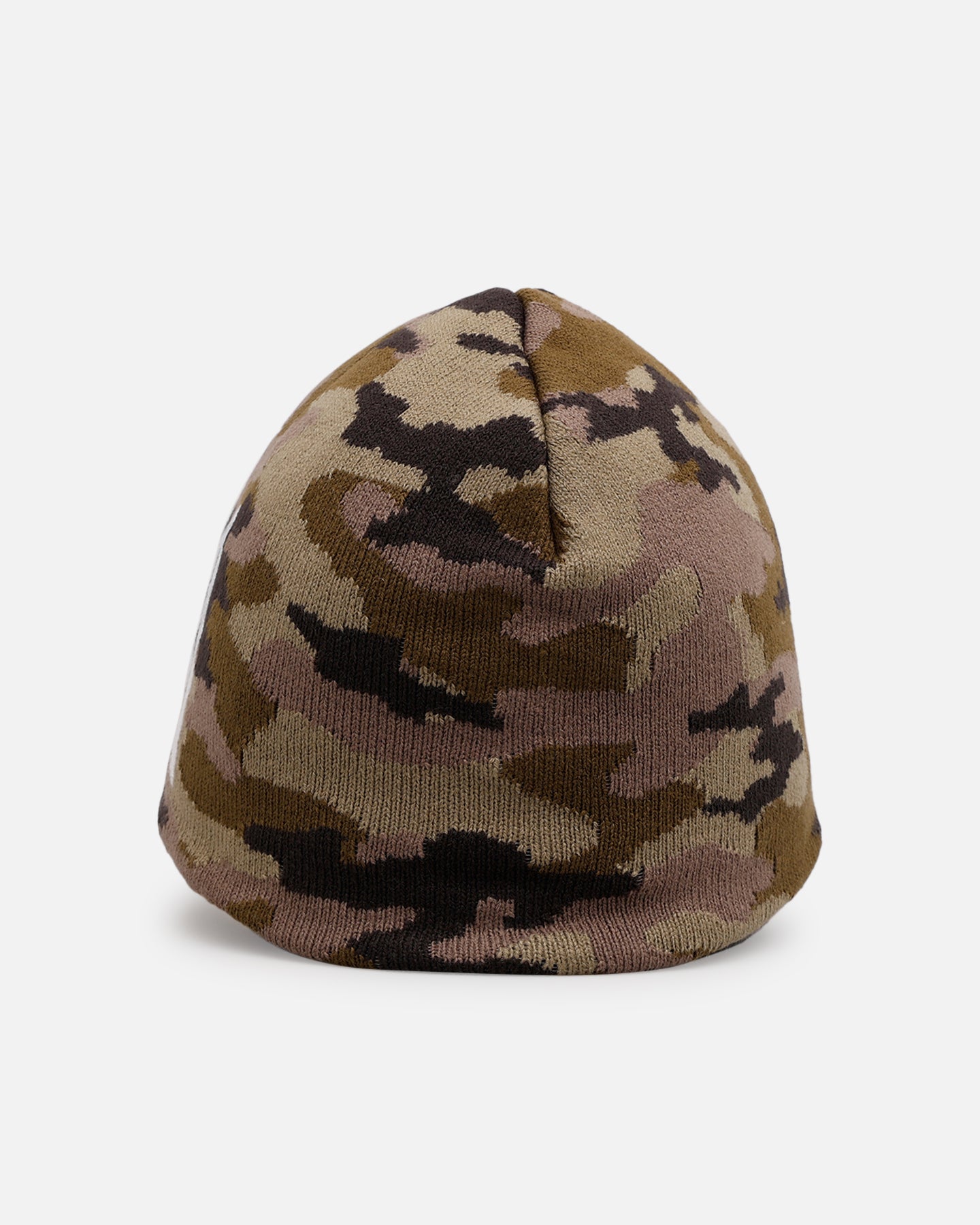 Loiter Motor Skull Knit Beanie Woodland Camo | Culture Kings US