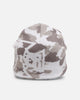 Loiter Motor Skull Knit Beanie Snow Camo