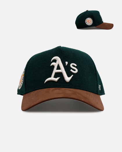 47 Brand Oakland Athletics 'Fall Leaves' 47 Offside Snapback Green/Brown
