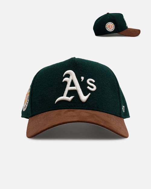 47 Brand Oakland Athletics 'Fall Leaves' 47 Offside Snapback Green/Brown