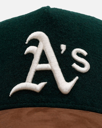 47 Brand Oakland Athletics 'Fall Leaves' 47 Offside Snapback Green/Brown