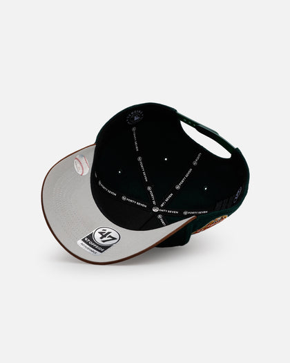 47 Brand Detroit Tigers 'Fall Leaves' 47 Offside Snapback Green/Brown