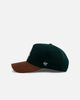 47 Brand Los Angeles Dodgers 'Fall Leaves' 47 Offside Snapback Green/Brown