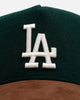 47 Brand Los Angeles Dodgers 'Fall Leaves' 47 Offside Snapback Green/Brown