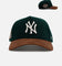47 Brand New York Yankees 'Fall Leaves' 47 Offside Snapback Green/Brown