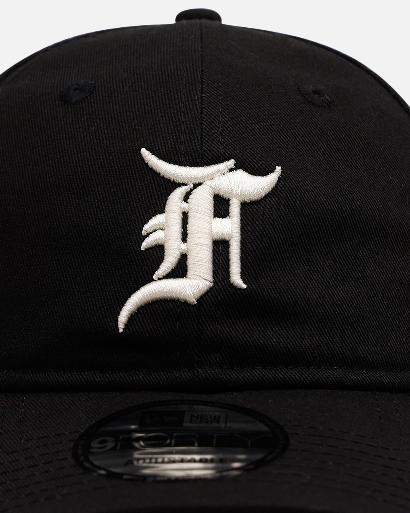 New Era Fear Of God 9FORTY Casual Strapback Black | Culture