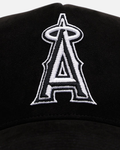 47 Brand Los Angeles Angels 'Ultrasuede' 47 MVP Strapback Black/White