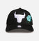 New Era Chicago Bulls 'Aqua Rose Embroidery' 9FORTY A-Frame Snapback Black/Aqua