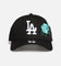 New Era Los Angeles Dodgers 'Aqua Rose Embroidery' 9FORTY A-Frame Snapback Black/Aqua