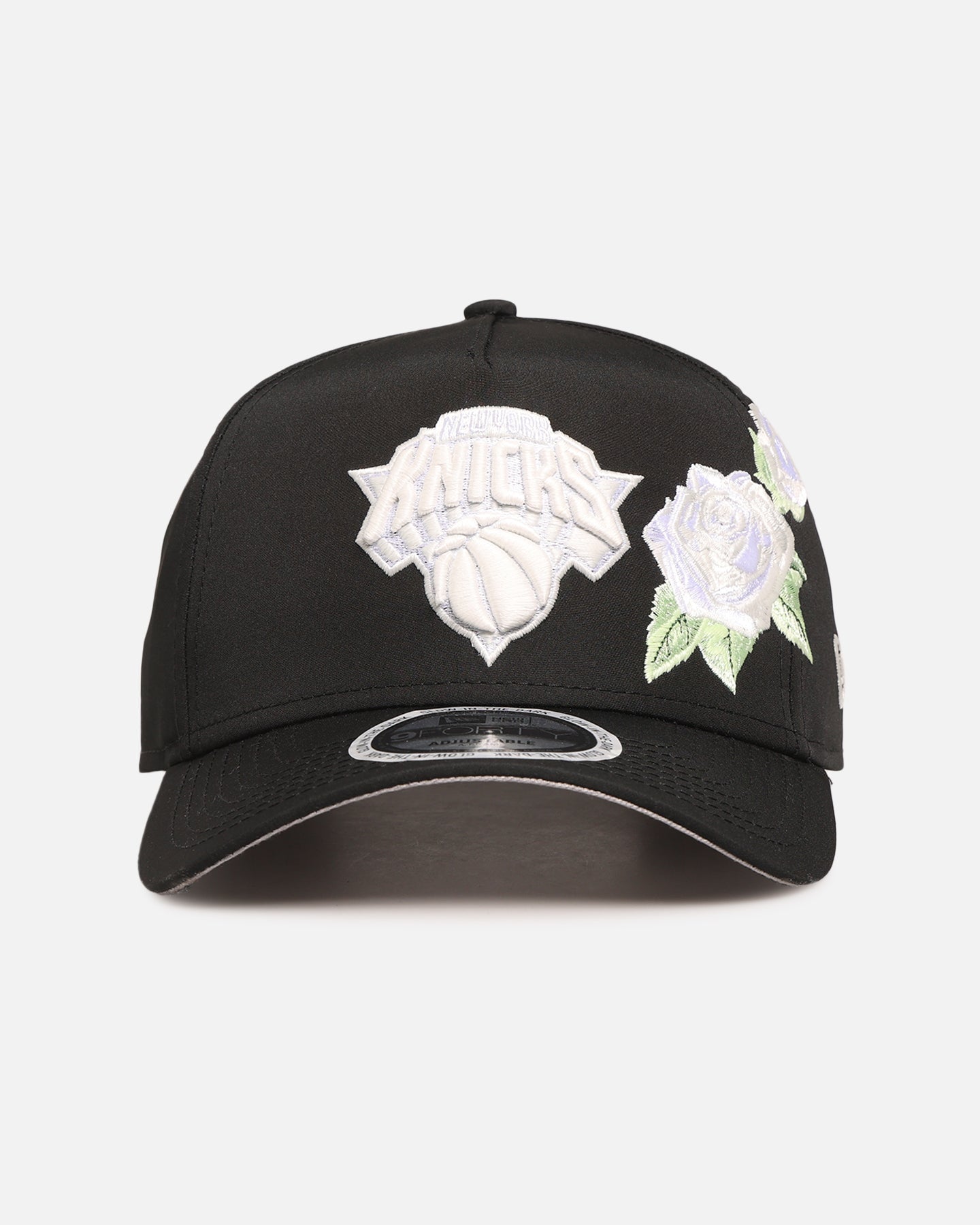 New Era New York Knicks 'Glow Rose' 9FORTY A-Frame Snapback Black