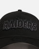 New Era Las Vegas Raiders 'Distressed' 9FORTY A-Frame Trucker Snapback Black/White