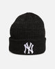 New Era New York Yankees 'Melange' Knitted Beanie Black